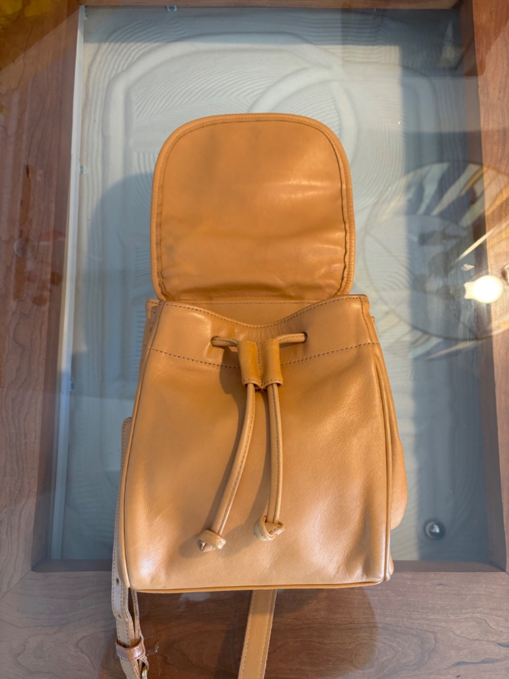 Vintage Coach Flap Drawstring Bag Style 4029 - Picture 8 of 16